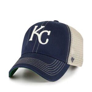 NEW 47 Kansas City Royals Trawler Clean Up Adjustable Hat - Navy Blue